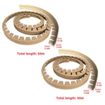 Coil Edge Guard Paper Corner Protector for Steel Iron Aluminium Roll Packing Use - 50x40mm