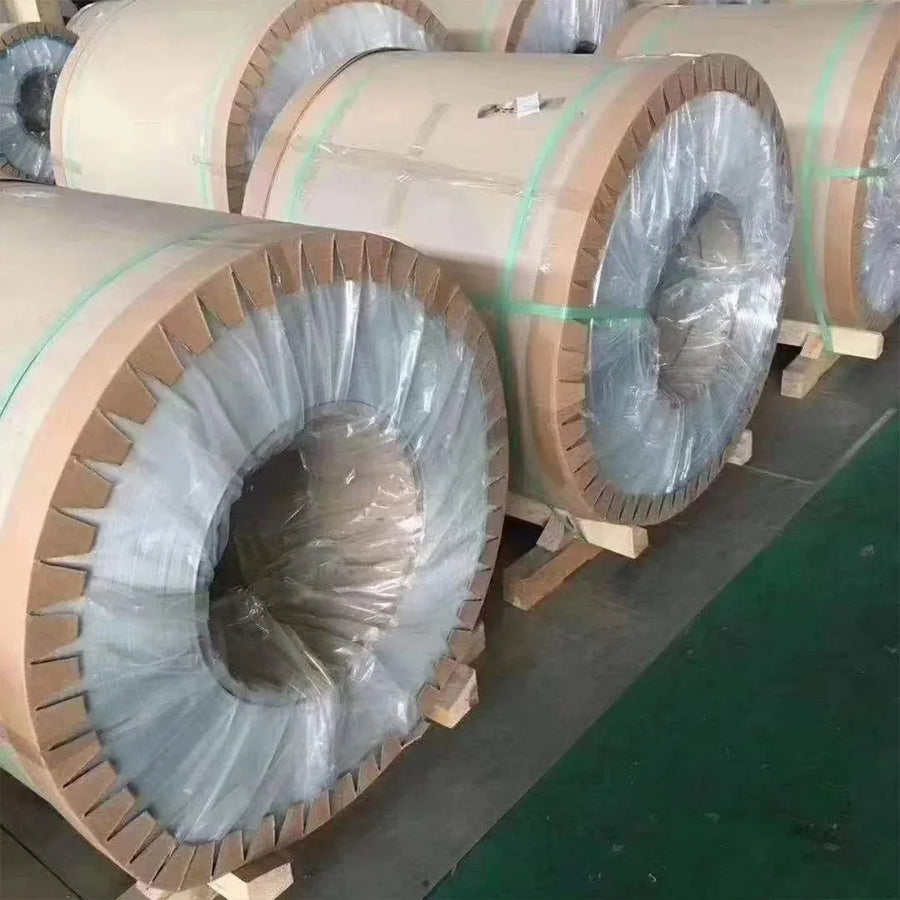 Coil Edge Guard Paper Corner Protector for Steel Iron Aluminium Roll Packing Use - 50x40mm