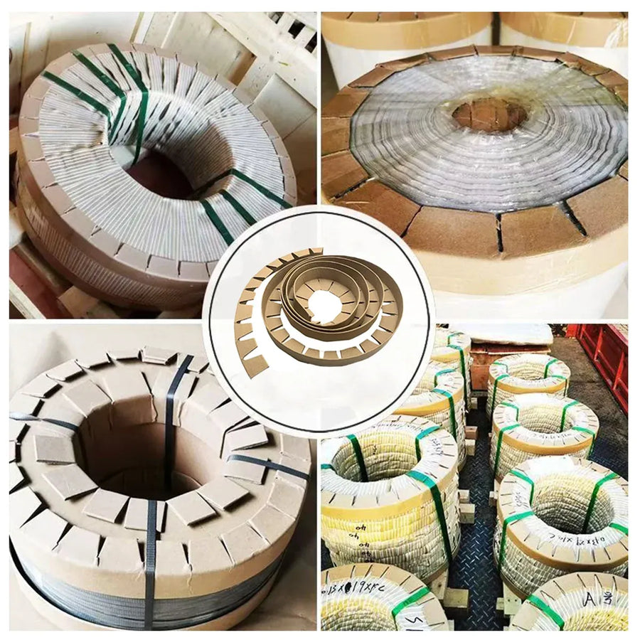 Coil Edge Guard Paper Corner Protector for Steel Iron Aluminium Roll Packing Use - 50x40mm