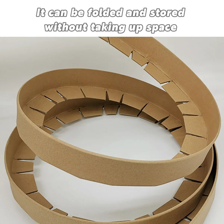 Coil Edge Guard Paper Corner Protector for Steel Iron Aluminium Roll Packing Use - 50x40mm