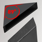 200pcs Glass Corner Protector Plastic Tile Sleeve for Acrylic Anti Collision Use - 35x35x5mm