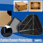 200pcs Plastic Corner Protectors Carton Anti Collision Box Edge Protection Guard