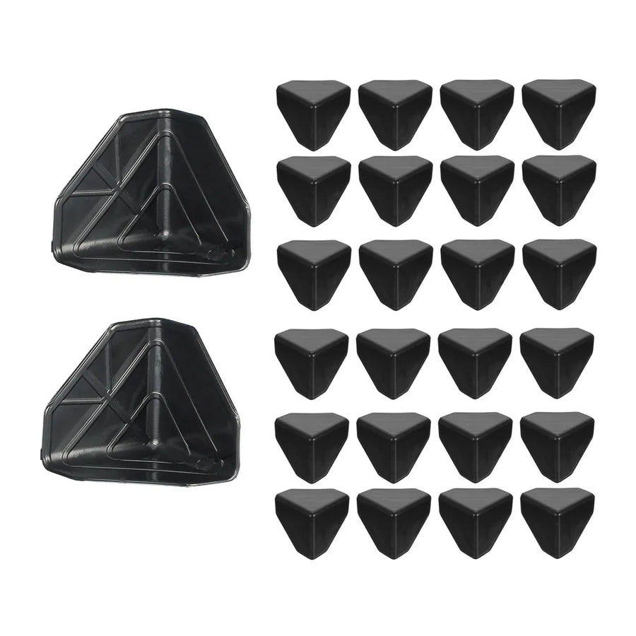 200pcs Plastic Corner Protectors Carton Anti Collision Box Edge Protection Guard