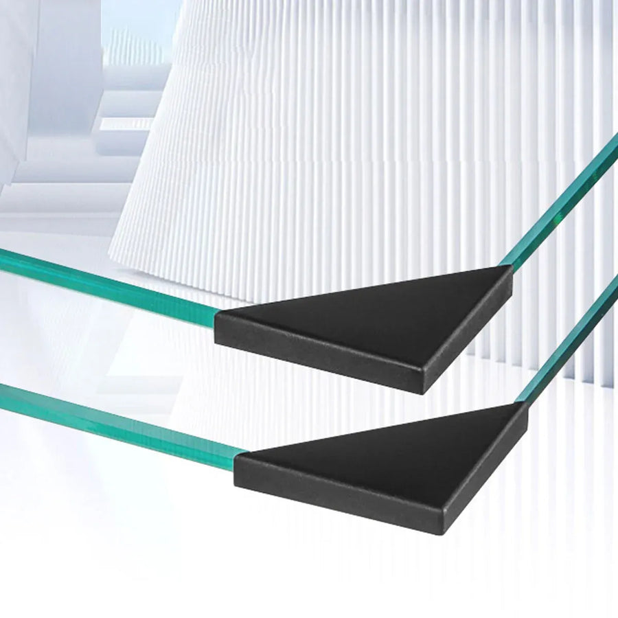 200pcs Glass Corner Protector Plastic Tile Sleeve for Acrylic Anti Collision Use - 35x35x3mm
