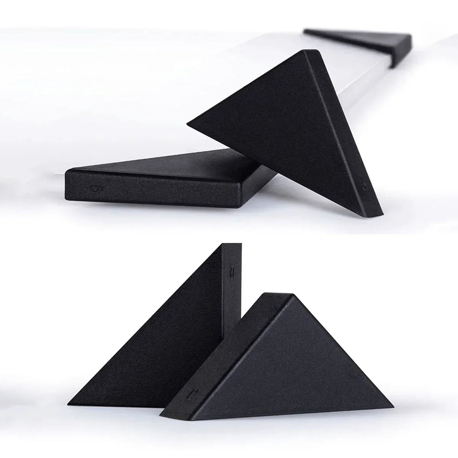 200pcs Glass Corner Protector Plastic Tile Sleeve for Acrylic Anti Collision Use - 35x35x3mm