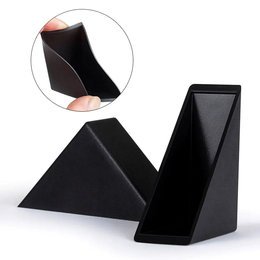 200pcs Glass Corner Protector Plastic Tile Sleeve for Acrylic Anti Collision Use - 35x35x3mm