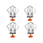 Angle Clamp Set 4pcs 90-Degree Adjustable L Shape Corner Woodworking Position - Closed style