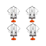 Angle Clamp Set 4pcs 90-Degree Adjustable L Shape Corner Woodworking Position - Closed style