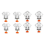 Angle Clamp Set 4pcs 90-Degree Adjustable L Shape Corner Woodworking Position - Closed style