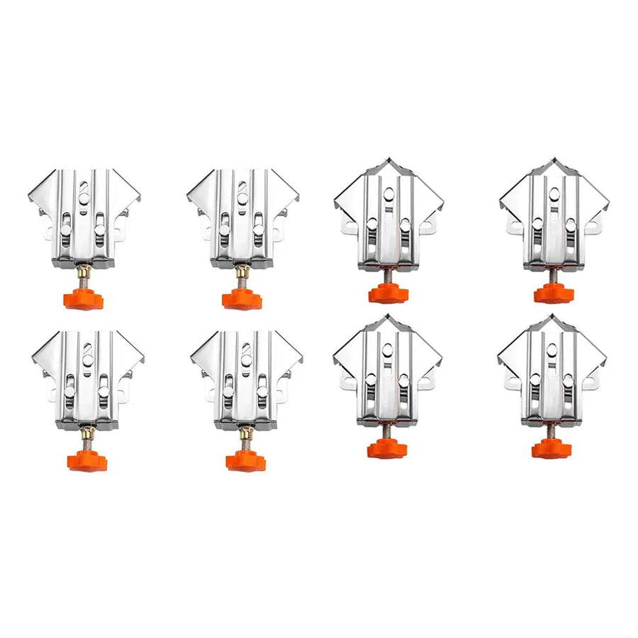 Angle Clamp Set 4pcs 90-Degree Adjustable L Shape Corner Woodworking Position - Closed style