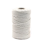 Cotton Rope Macrame Cord 1-12mm DIY Craft Tapestry Binding Decorative String - 6mm x 100m