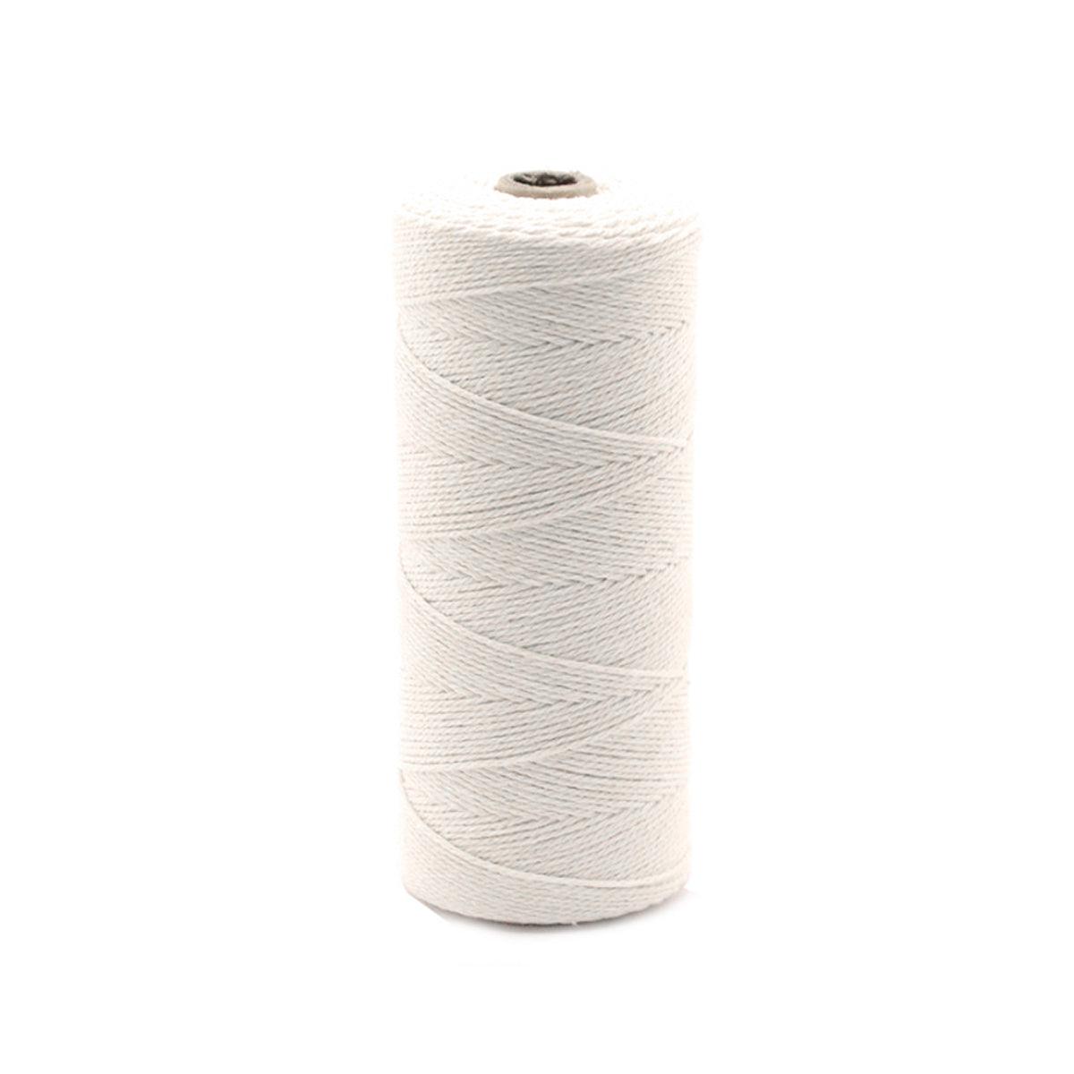 Cotton Rope Macrame Cord 1-12mm DIY Craft Tapestry Binding Decorative String - 6mm x 100m