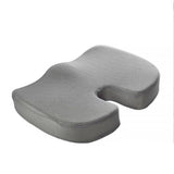 Orthopaedic Memory Foam Seat Cushion Support Back Pain Chair Pillow Car - Blue - Low Angle