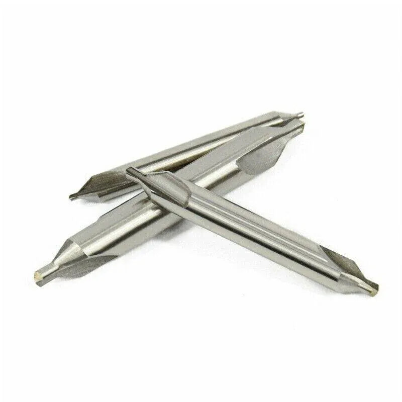 6Pcs Combined Center Drill Countersink Bit Lathe Mill Tackle Kit High Speed