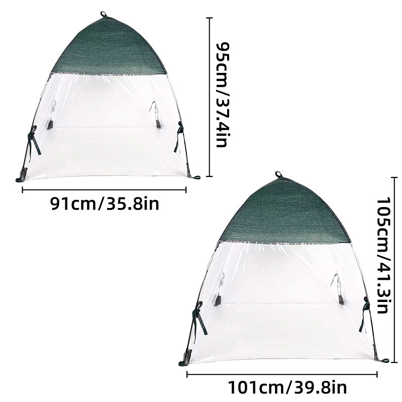 Plant and Vegetable Protective Cover Insect Proof Mesh Garden Netting Cover - 101x101x105cm