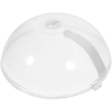 Microwave Safe Food Grade Plastic Splash Proof and Dustproof Heating Cover - Front View