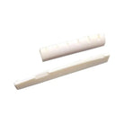 Bone Acoustic Saddle Holder Display Nut Guitar Bridge and Strings End Rack