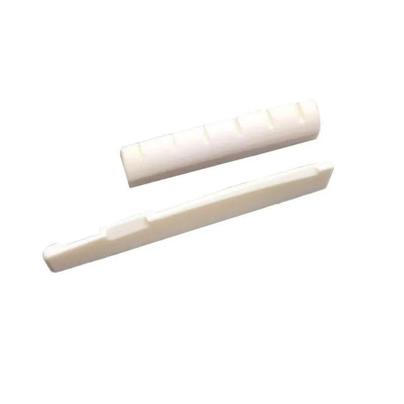 Bone Acoustic Saddle Holder Display Nut Guitar Bridge and Strings End Rack