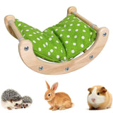 Hamster Swing Bed Warm Cotton Bed Soft for Small Pet Entertainment Play AU - Extra Image