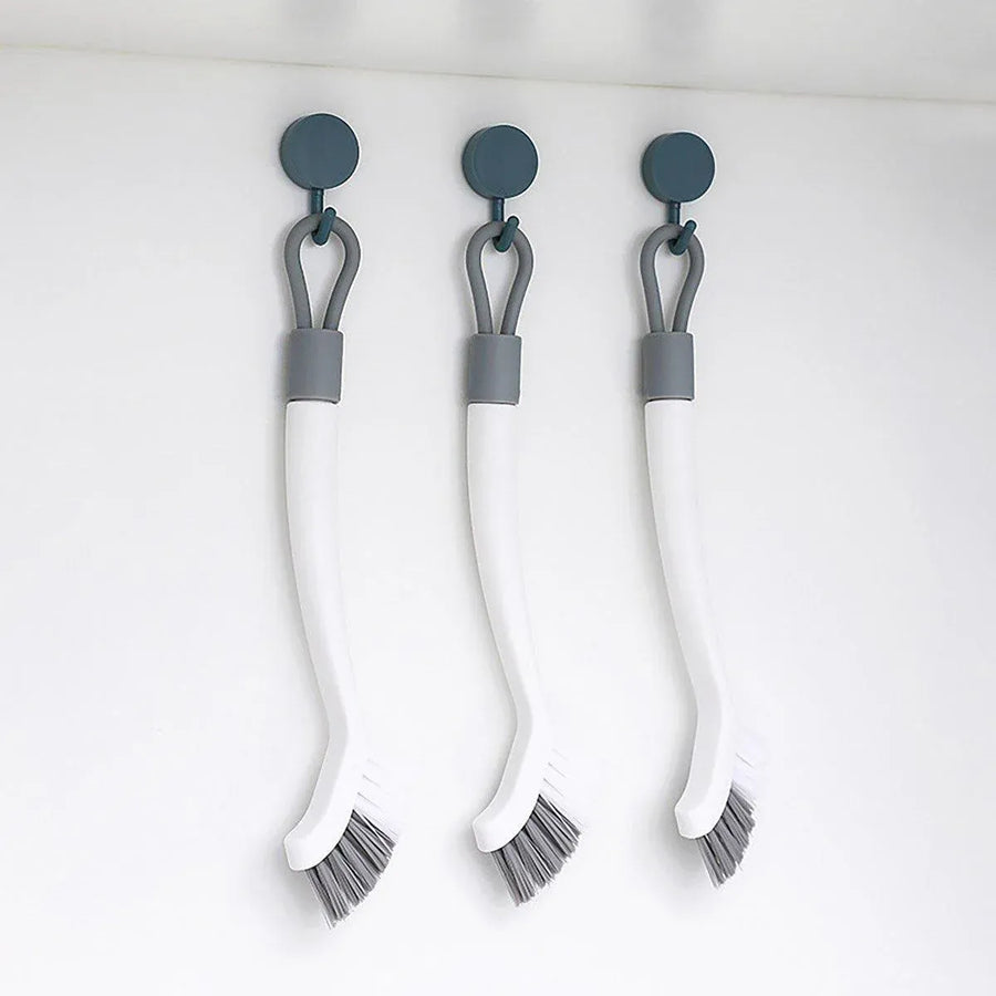 1/2pcs Small Brush for Bathroom Tile Wall Floor Gap Corner Seam Cleaning Tool - 1PC