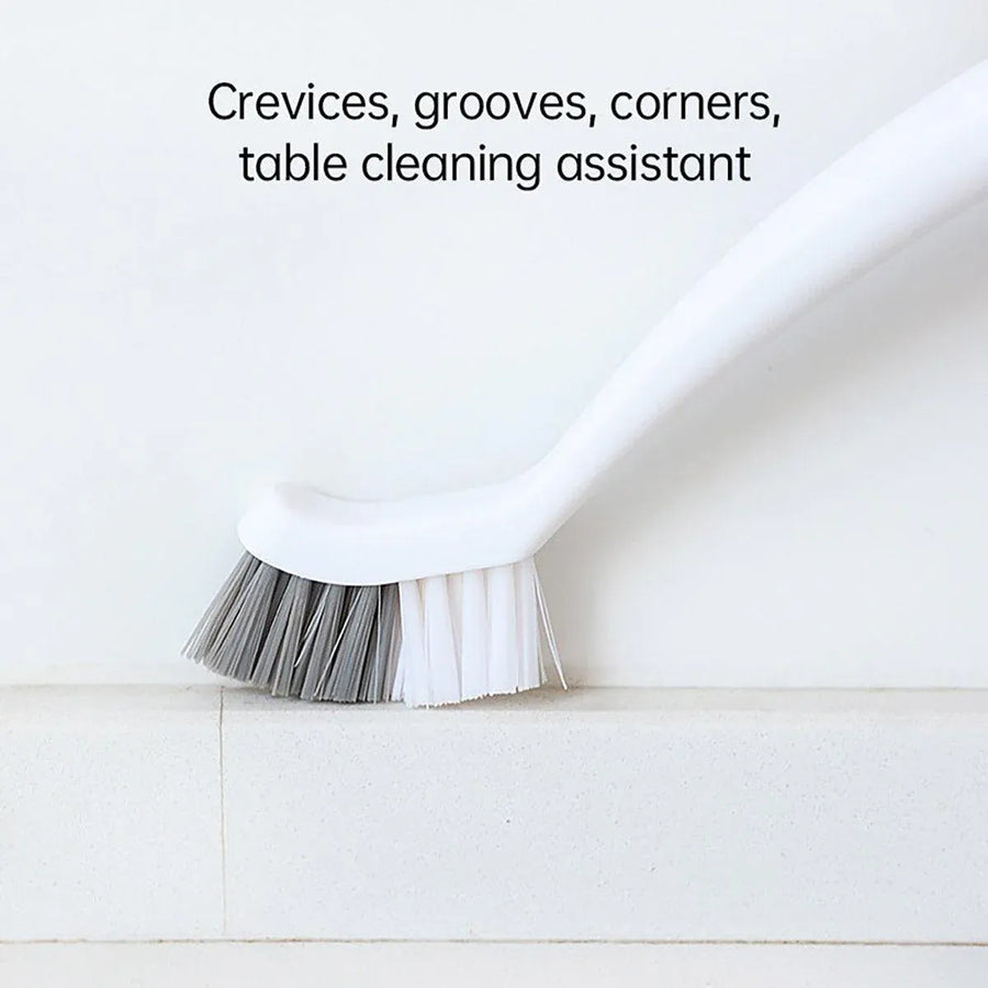 1/2pcs Small Brush for Bathroom Tile Wall Floor Gap Corner Seam Cleaning Tool - 1PC