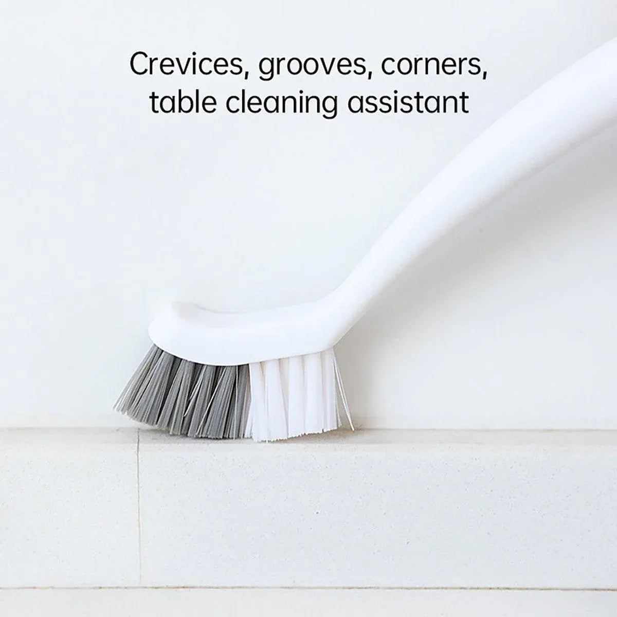 1/2pcs Small Brush for Bathroom Tile Wall Floor Gap Corner Seam Cleaning Tool - 2PCS