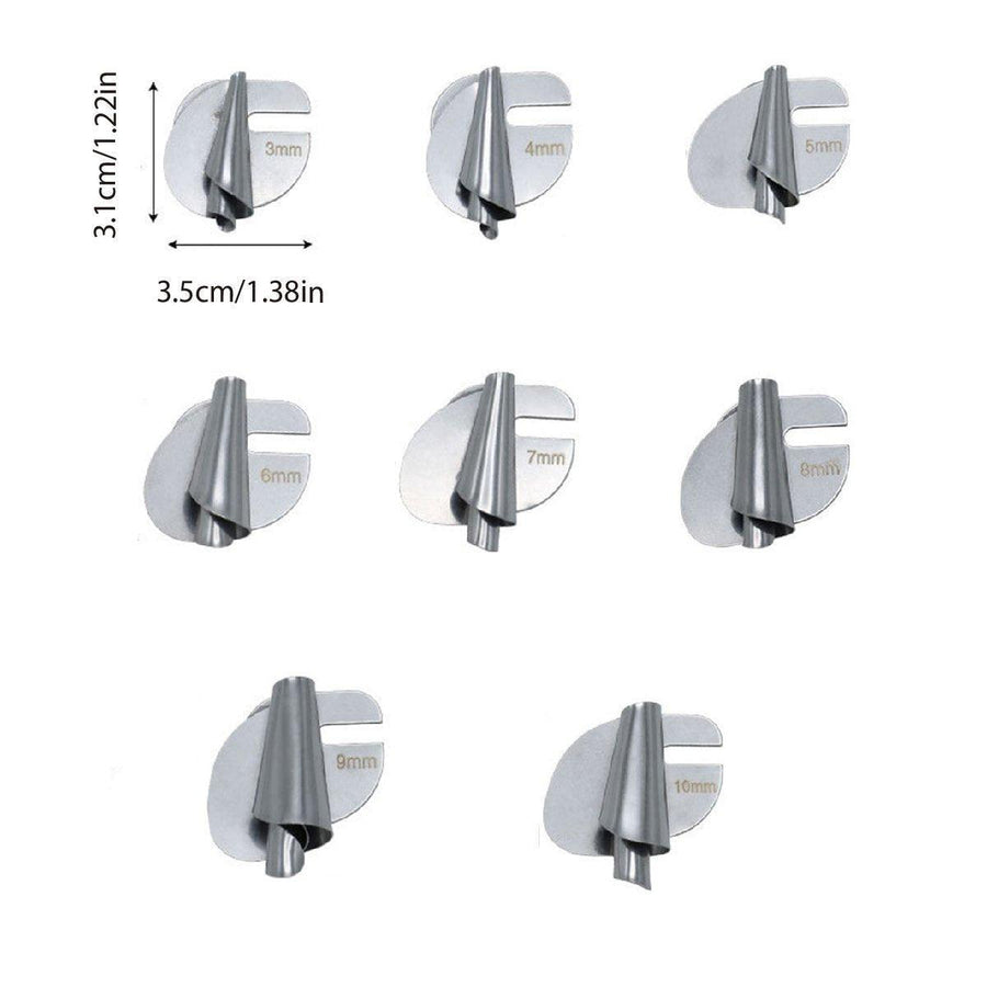 Household Sewing Machine Attachment Spiral Flanger Towel Fabric Puller Tool