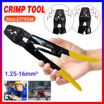 1.25-16mm² Wire Crimper Cable Plier Terminal Anderson Plug Lug Crimping Tool