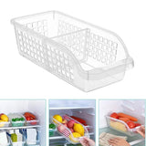 4pcs Refrigerator Storage Box Transparent Plastic Household Organizer Kitchen