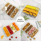 Refrigerator Crisper Storage Box Food Organizer Container for Kitchen Fridge - Extra Image