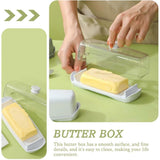 Butter Cheese Box Crisper Fruit Storage Container Multi Purpose Food Organizer - Top-Down View