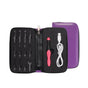 11 In 1 Led Light Up Crochet Hooks Set - Purple