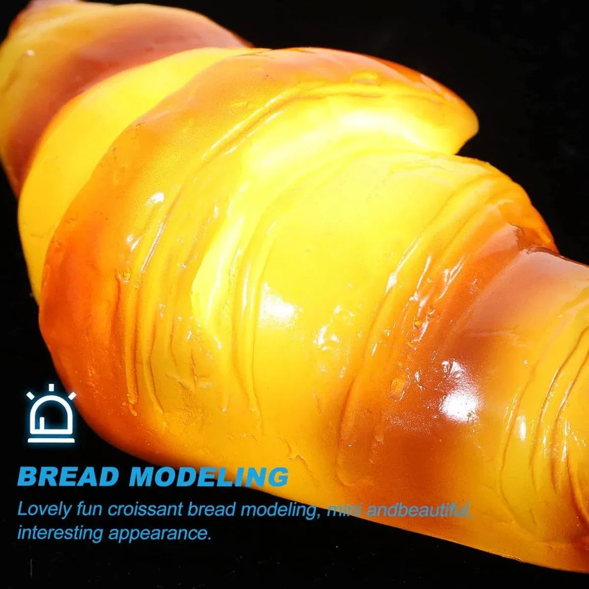 Croissant Bread Lamp Decorative Bakery Lamp Atmosphere Lighting for Cake Shop