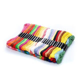 50/100 Colours Colourful Egyptian Cross Stitch Cotton Embroidery Threads - 50PCS (50 Colours)