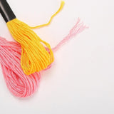 50/100 Colours Colourful Egyptian Cross Stitch Cotton Embroidery Threads - 50PCS (50 Colours) - Extra Image