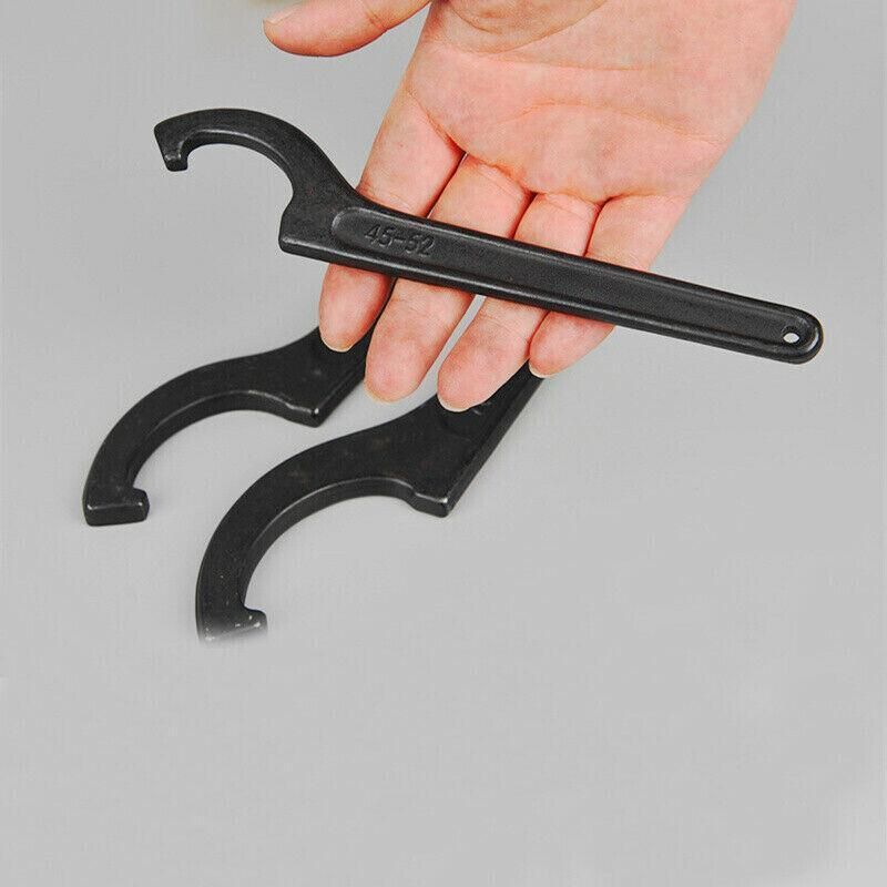 Adjustable C Spanner Hook Wrench Tool for Motorcycle Bike Repair 22 to 160mm - 150-160
