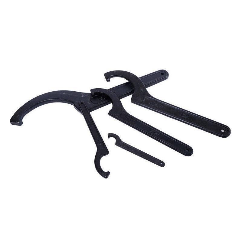 Adjustable C Spanner Hook Wrench Tool for Motorcycle Bike Repair 22 to 160mm - 34-36