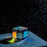 Glass Prism Cube 15 20 25mm RGB Dispersion Science Experiment or Storage Bag - Only 1PC Storage Bag