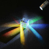 Glass Prism Cube 15 20 25mm RGB Dispersion Science Experiment or Storage Bag - Only 1PC Storage Bag - Extra Image