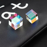 Glass Prism Cube 15 20 25mm RGB Dispersion Science Experiment or Storage Bag - Only 1PC Storage Bag