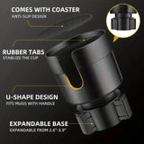 Large Car Water Cup Holder Beverage Holder for Drink Universal Car Cup Organizer - Extra Image