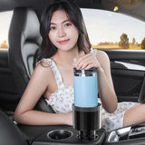 Large Car Water Cup Holder Beverage Holder for Drink Universal Car Cup Organizer - Extra Image