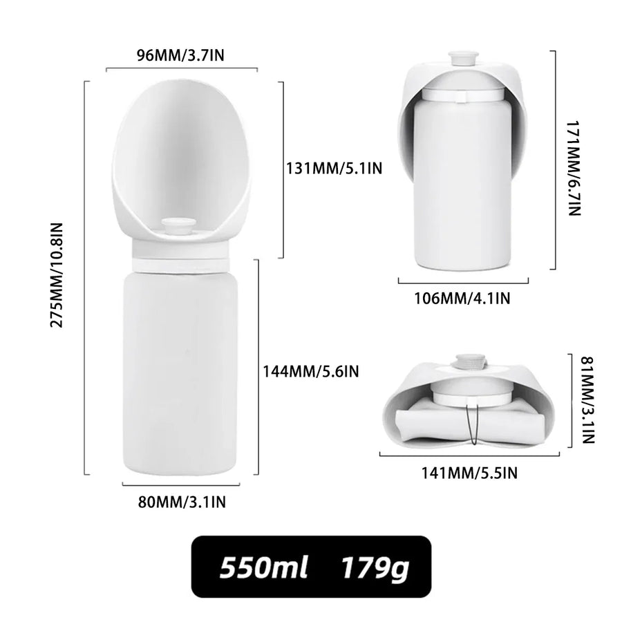Dog Water Drinking Device for Walk Basic Portable Foldable Outdoor Travel Cup