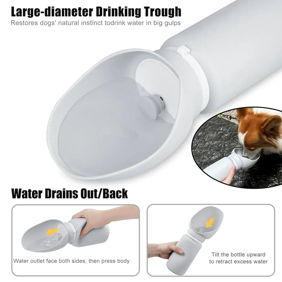 Dog Water Drinking Device for Walk Basic Portable Foldable Outdoor Travel Cup