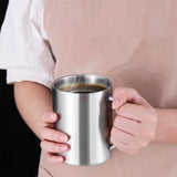 400ml Thickened Double Layer Insulated Stainless Steel Cup Portable Durable - Extra Image