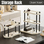 Cup Rack Mug Display Shelf Kitchen Organizer Bar Mug Holder Storage Stand - 2-Layer