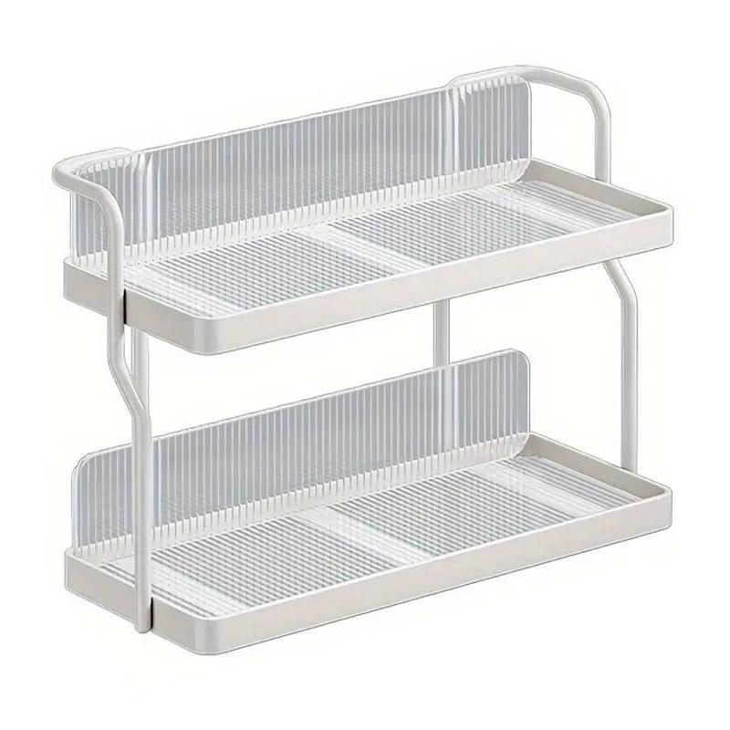 2 Tier Shelf Kitchen Storage Rack Organizer for Home and Countertop Organization