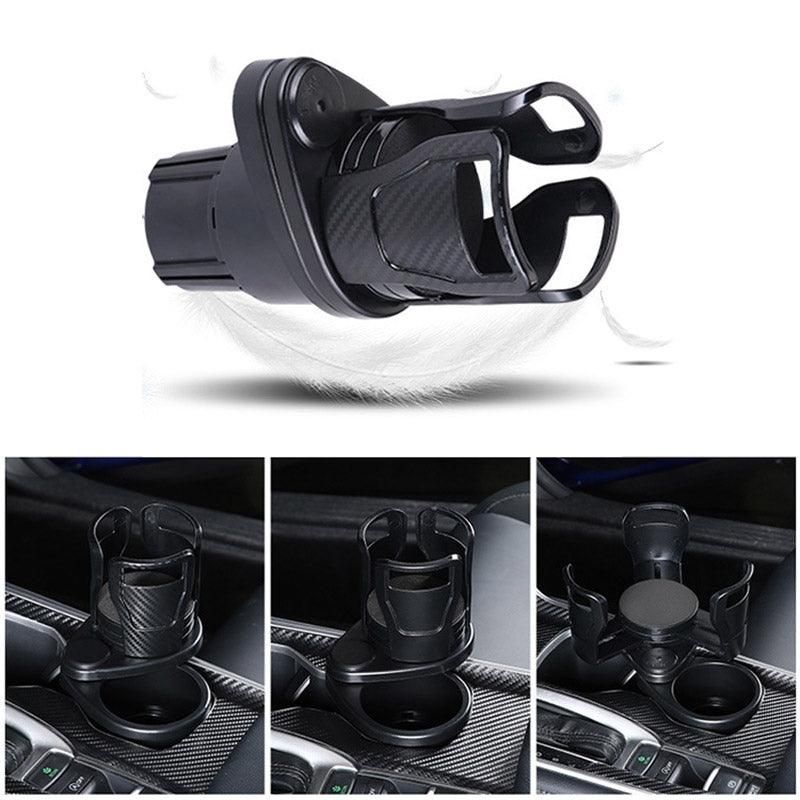 Rotatable Car Cup Holder Multifunctional Drink Holder Adjustable for Vehicle Use