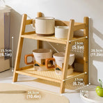 Cup Flower Pot Storage Rack Multi-Layer for Home Kitchen Living Room Organizer