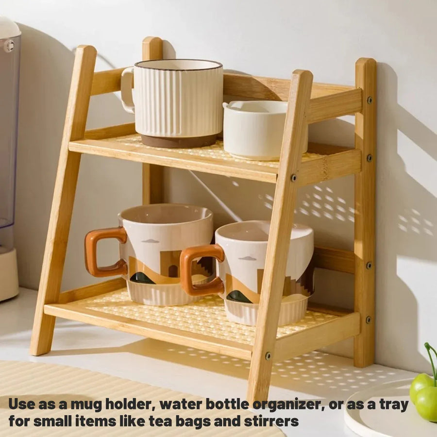 Cup Flower Pot Storage Rack Multi-Layer for Home Kitchen Living Room Organizer